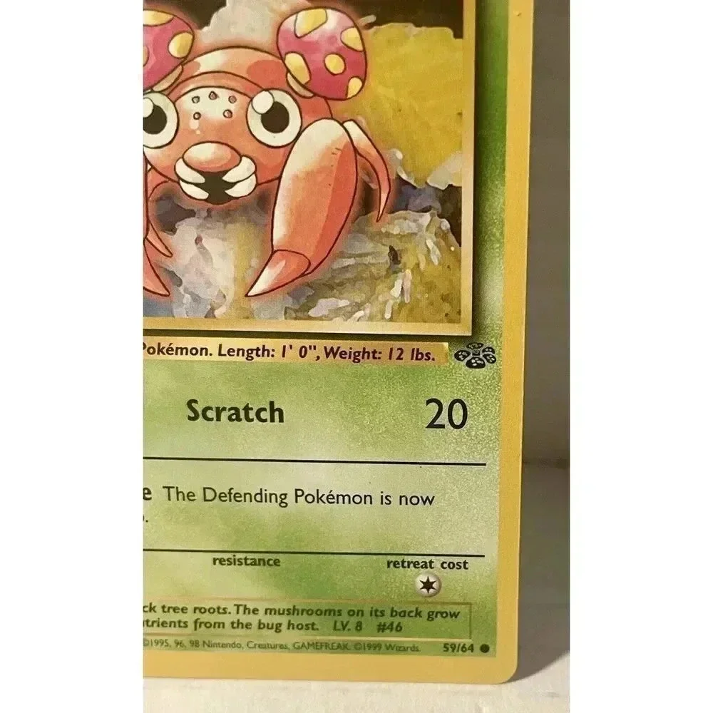 Pokémon TCG‎ Paras Jungle 59/64 Regular Unlimited Common